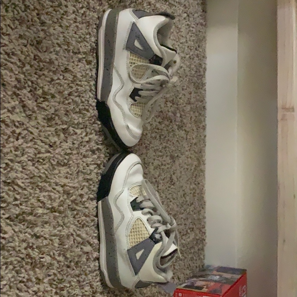 Grey Jordan shoes